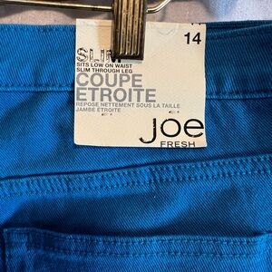 Joe Fresh Blue Capris Pants